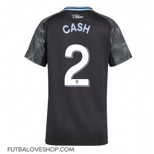 Dres Aston Villa Matty Cash #2 Preč pre Ženy 2025-26 Krátky Rukáv